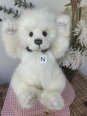 Daria Charlie Bears Plush Collection Polar Bear Teddy Bear