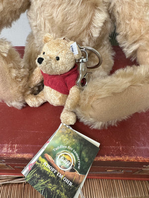 Winnie the Pooh Steiff Classics & Collectors Miniature Teddy Bear Pendant Key Ring