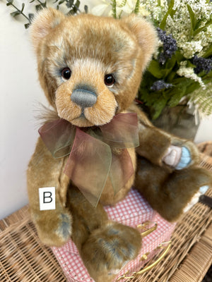 Stef 38cm Plush Collection Collectable Charlie Bears Teddy Bear