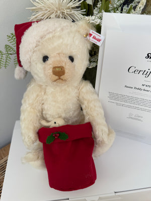 Santa Teddy Bear with Light Limited Edition No 475