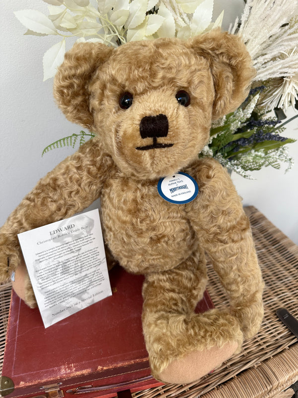 Christopher Robin's 18 inch Large Edward Collectable Teddy Bear No 2963