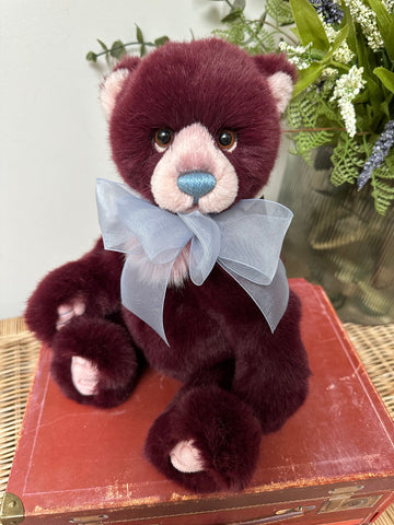 Rummy Charlie Bears Plumo Plush Collection Collectable Teddy Bear