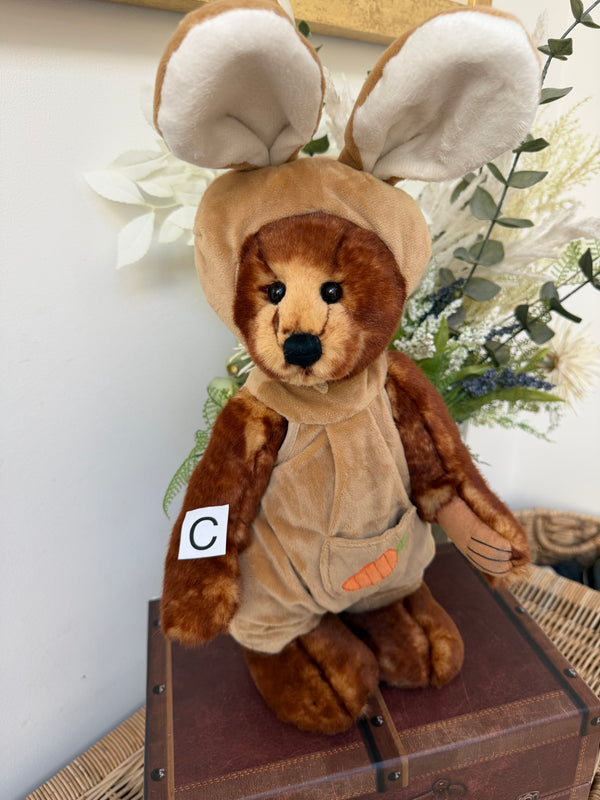 Romper Charlie Bears Plush Collection Sleepover Series Teddy Bear Rabbit