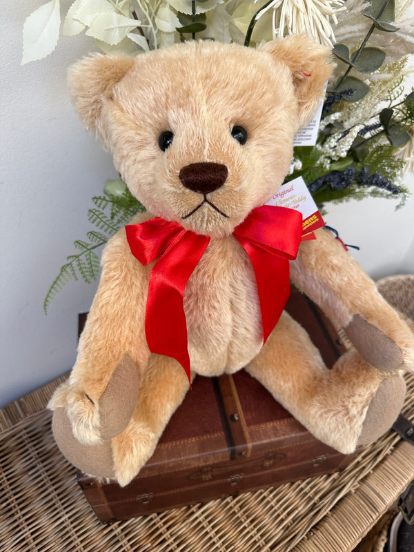 Clemens Large 40 cm Nostalgia Gold Mohair Growler Teddy Bear  Option A