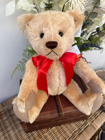 Clemens Large 40 cm Nostalgia Gold Mohair Growler Teddy Bear  Option A