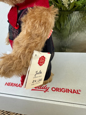 Jules Standing Teddy Hermann Original Limited Edition Mohair Teddy Bear No 54