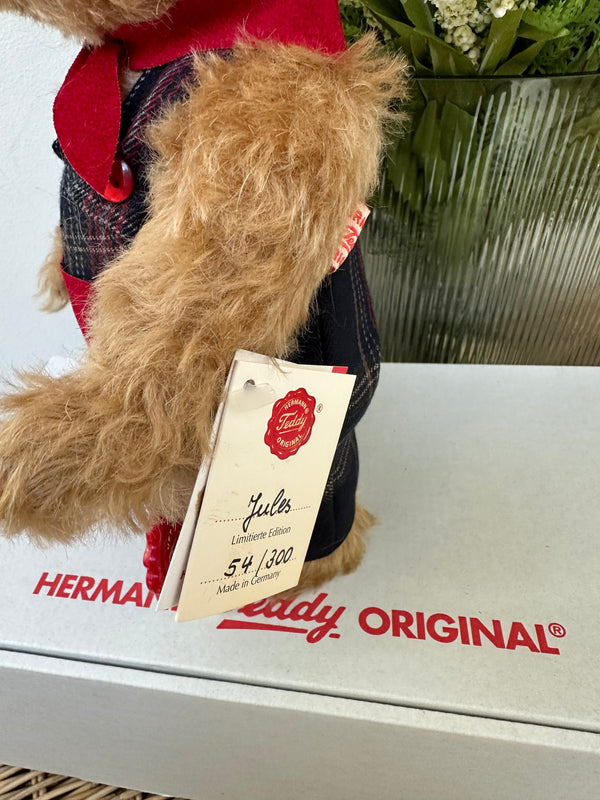 Jules Standing Teddy Hermann Original Limited Edition Mohair Teddy Bear No 54