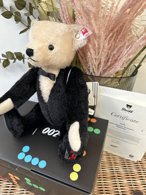James Bond 007 Dr No Musical Collectable Teddy Bear No 438