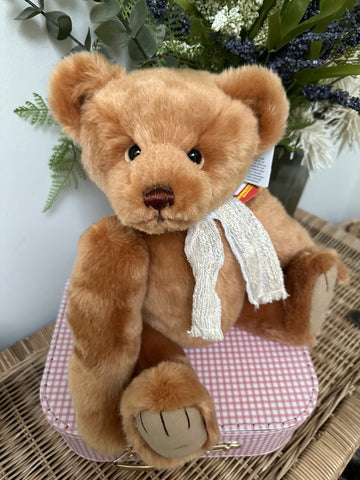 Clemens Frek fully jointed 40cm Gold Brown Plush Teddy Bear