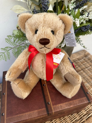 Clemens Nostalgia Gold 30cm Mohair Growler Teddy Bear Option B