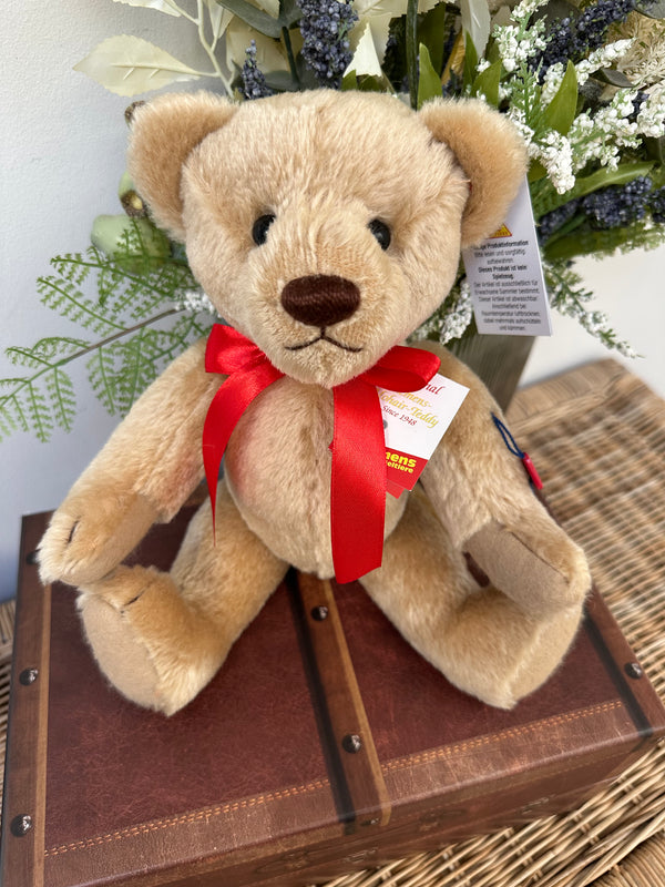 Clemens Nostalgia Gold 30cm Mohair Growler Teddy Bear Option B