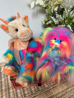 Rainbows End Charlie Bears Plush Collection Dragon