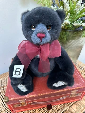 Cribbage Charlie Bears 2024 Plumo Plush Collectable Teddy Bear