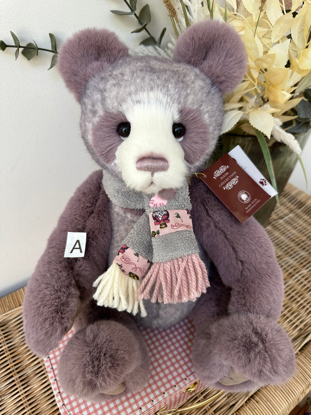 Yannie Charlie Bears Secrets Collection Plush Teddy Bear