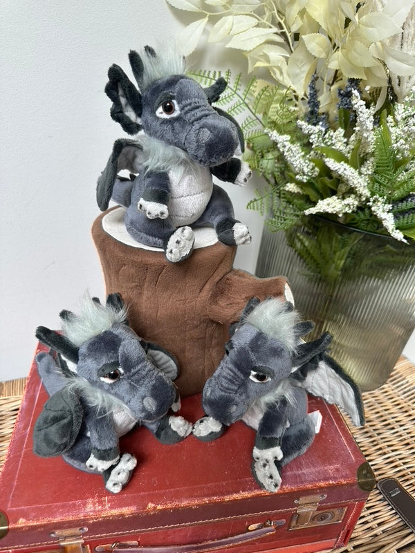 Soot Plush Miniature Dragon Cuddle Cubs by Charlie Bears
