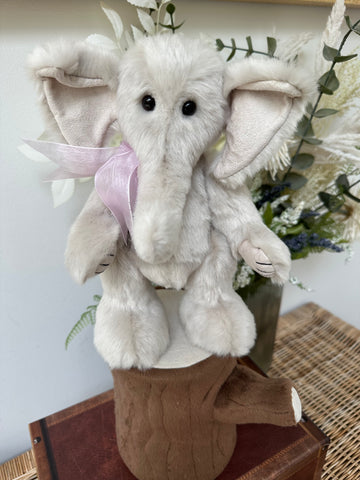 Kindred Charlie Bears Collectable Small Plush Standing Elephant