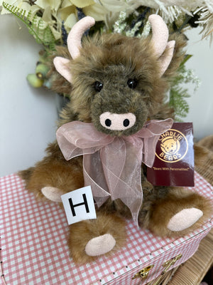 Prairie Charlie Bears Plush Collection Collectable Cow