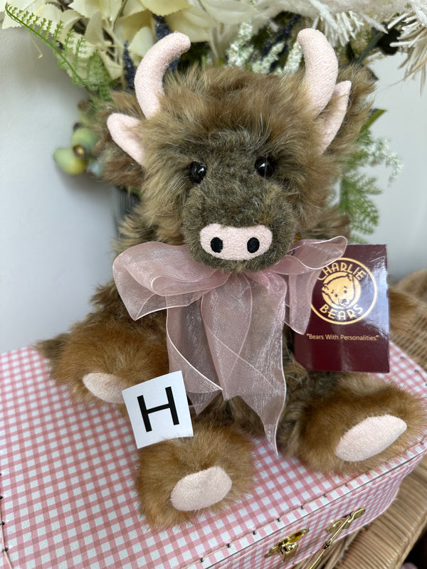 Prairie Charlie Bears Plush Collection Collectable Cow