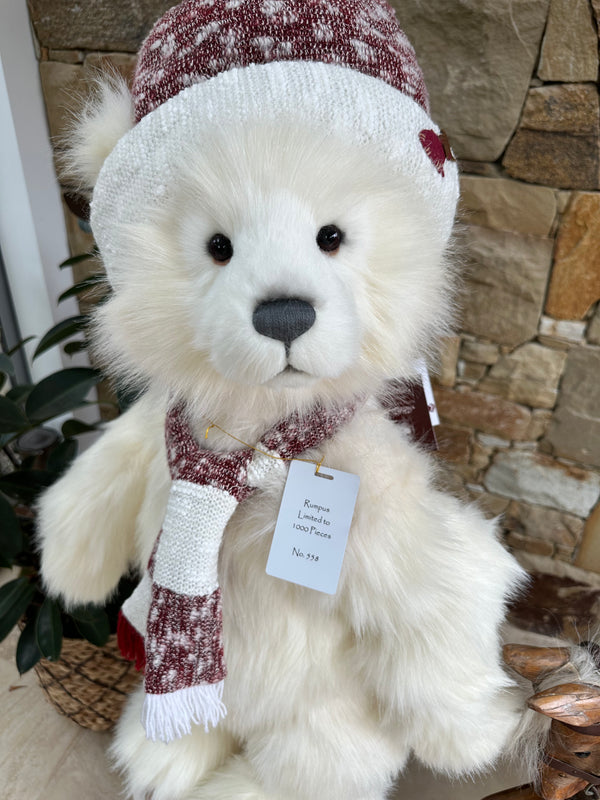 Rumpus Large Standing Plush Collection Limited Edition Polar Bear No 558