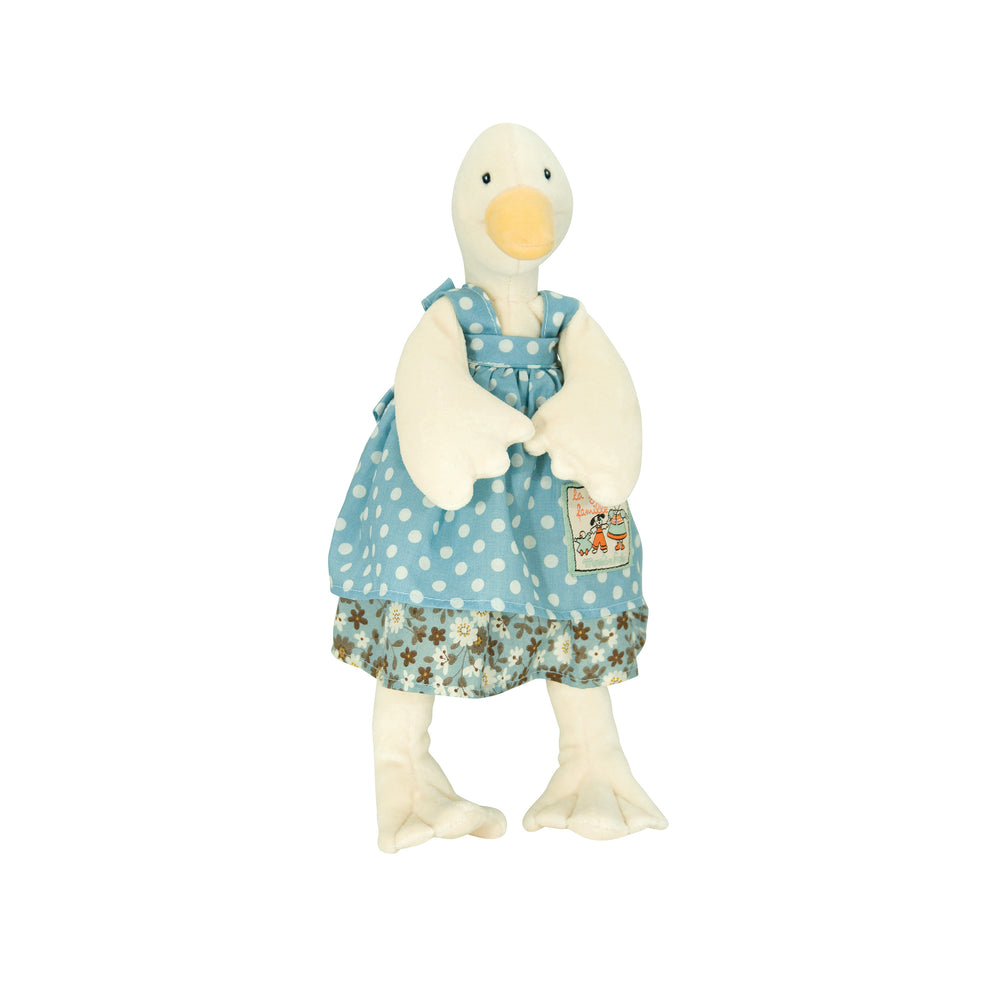 La Grande Famille Little Jeanne The Duck 30 cm Plush Toy - Moulin Roty
