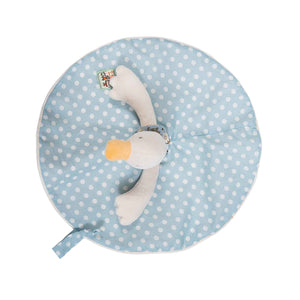 La Grande Famille Jeanne The Duck Baby Soother Comforter - Moulin Roty