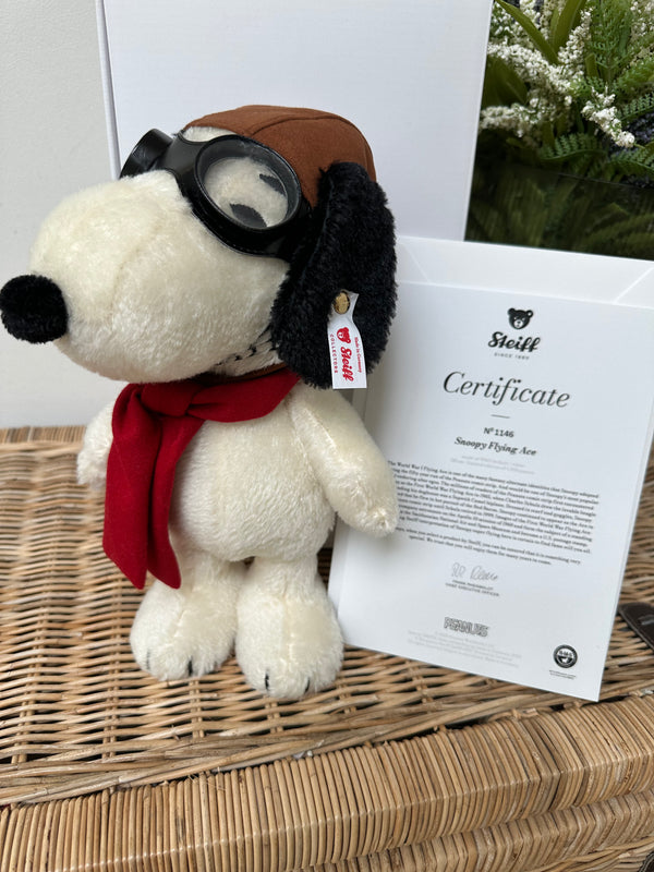 Snoopy Flying Ace Steiff Limited Edition No 1146