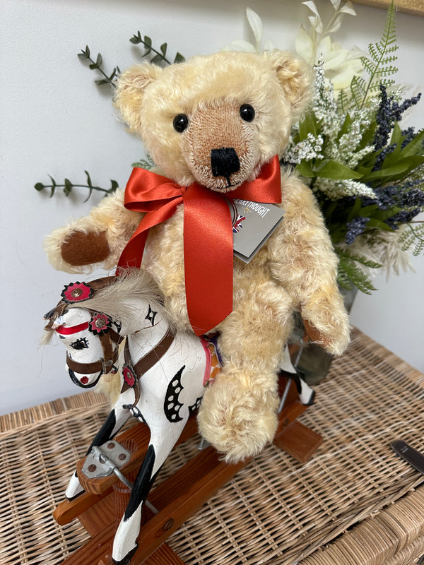 Chester Blond 12 Inch Traditional Teddy Bear Handmade in the UK