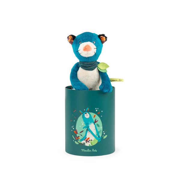 Moulin Roty Dans la Jungle Zimba Baby Panther Doll In Gift Box