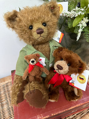 Teddy Robin 39cm Mohair Mohair Dark Honey Collectable Teddy Bear no 65
