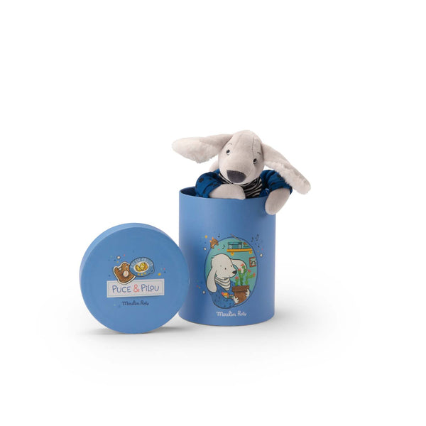 Moulin Roty Puce & Pilou Pilou The Dog In Gift Box