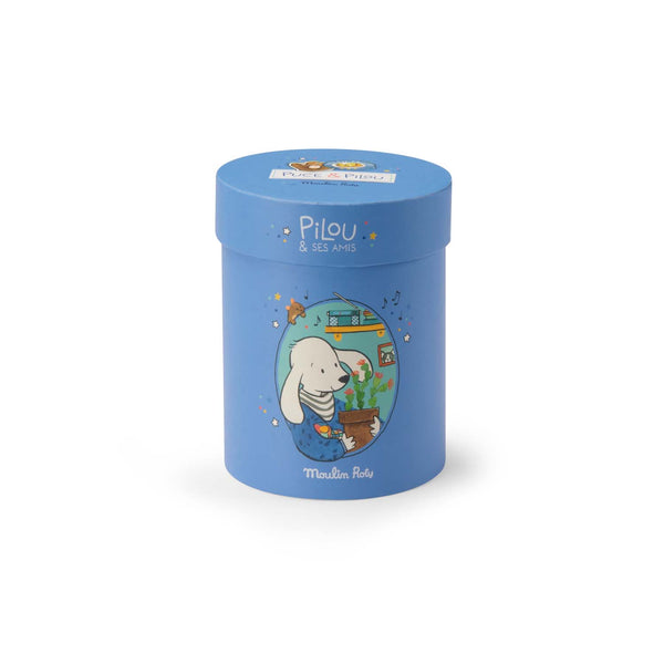 Moulin Roty Puce & Pilou Pilou The Dog In Gift Box