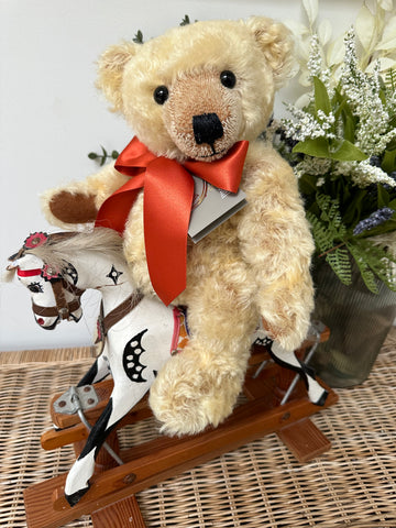 Chester Blond 12 Inch Traditional Teddy Bear Handmade in the UK