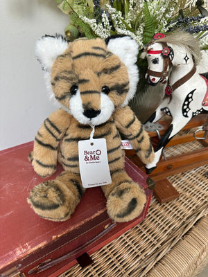 Terry Tiger Plush Charlie Bears Bear & Me Children's Toy Tiger