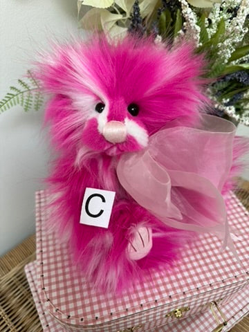 Raspberry Cupcake Charlie Bears Plush Collection Teddy Bear