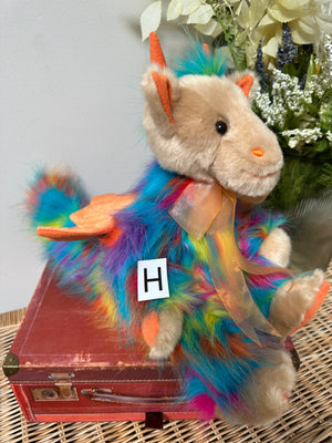 Rainbows End Charlie Bears Plush Collection Dragon