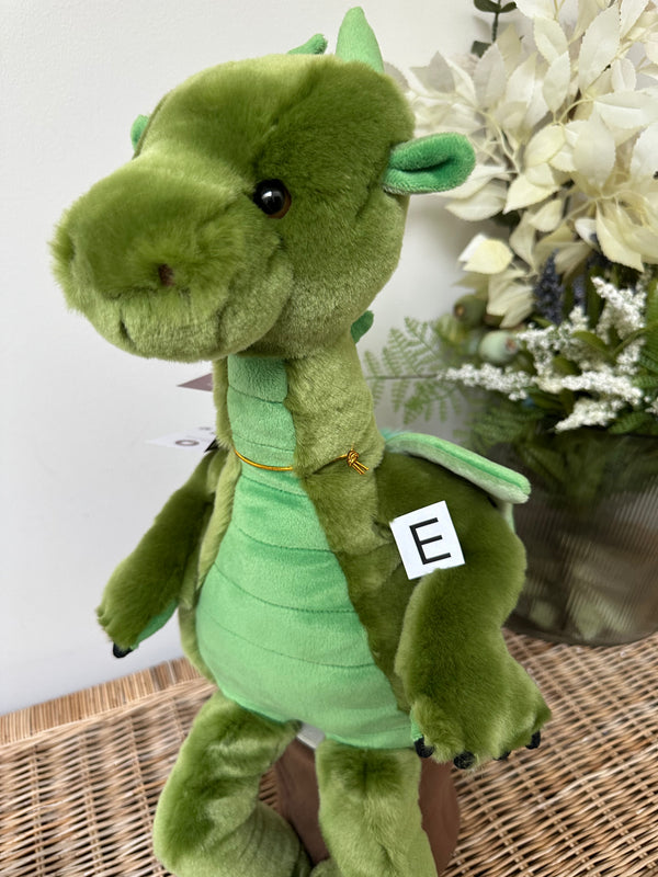 Deck Charlie Bears Bearhouse Large Plush Green Dragon