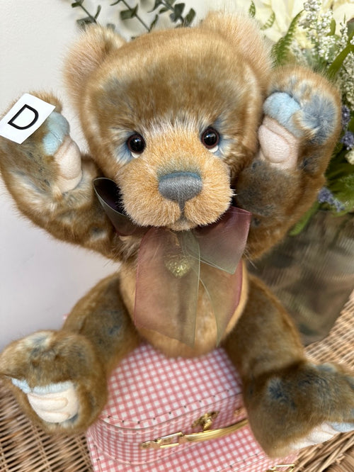 Stef 38cm Plush Collection Collectable Charlie Bears Teddy Bear