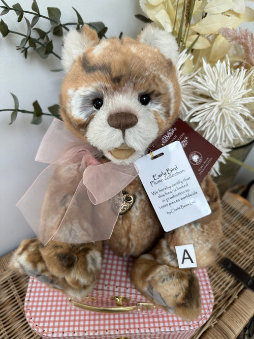 Early Bird Charlie Bears Plush & Alpaca Plumo Giggler Teddy Bear