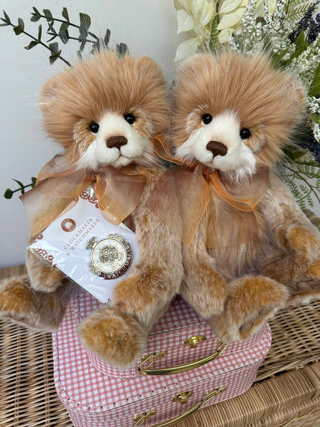 Watchmaker Charlie Bears Cuddle Time Teddy Bear with Bonus Pin Badge ...