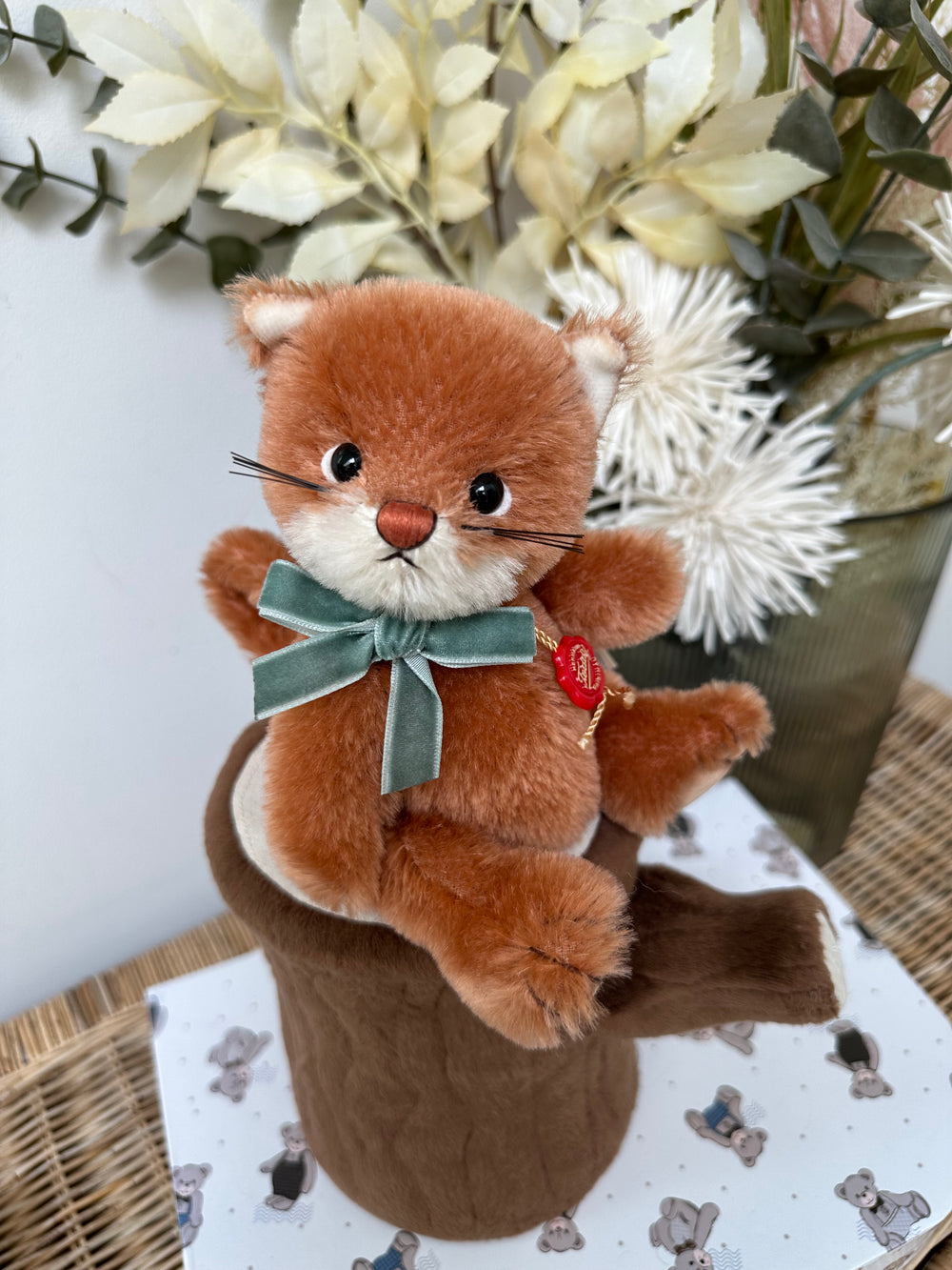 Daphne Hermann Teddy Original Limited Edition Miniature Collectable Mohair Kitten Cat No 78