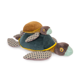 Moulin Roty Autor Du Mond Small Plush Children's Turtle