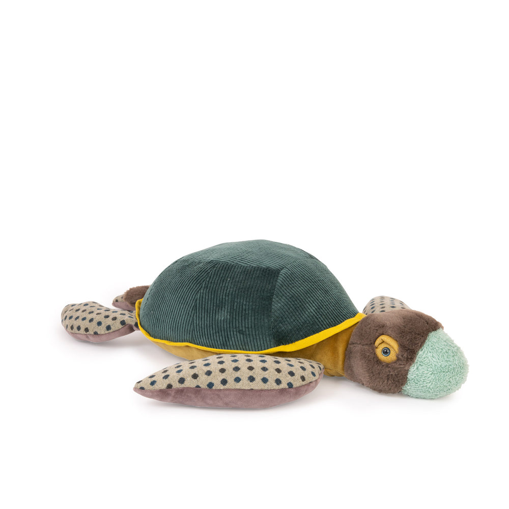 Moulin Roty Autor Du Mond Plush Children's Turtle - Large