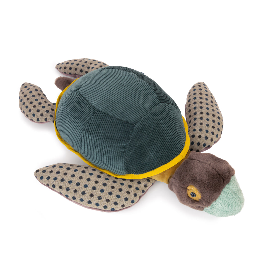 Moulin Roty Autor Du Mond Plush Children's Turtle - Large