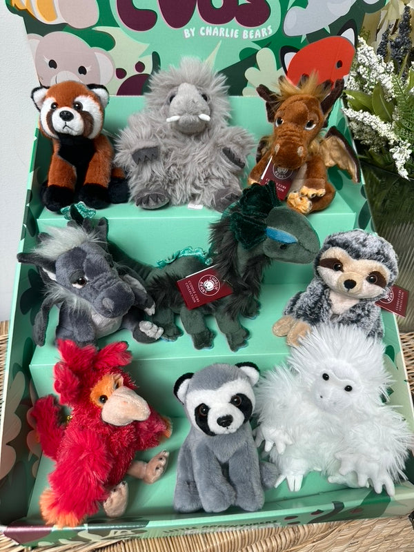 Cuddle Cubs Bob Charlie Bears Plush Miniature Beast of Bodmin