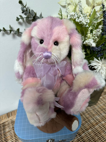 Pink Tulip Charlie Bears 2024 Plush Collection Bunny Rabbit