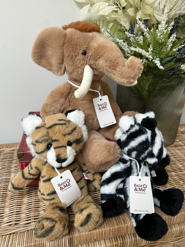 Terry Tiger Plush Charlie Bears Bear & Me Children's Toy Tiger