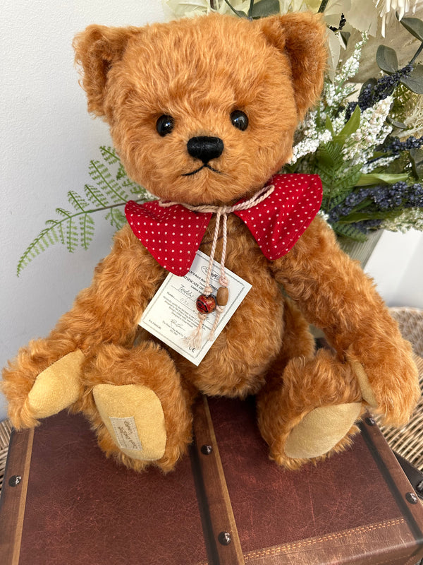 Deans Teddy Reggie 38cm Mohair Limited Edition Teddy Bear No 32