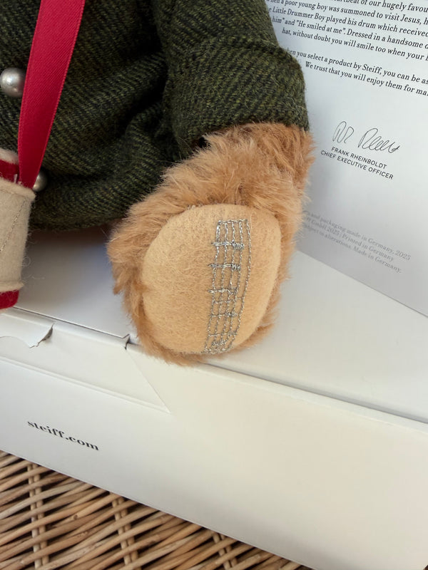Little Drummer Boy Musical Teddy Bear Limited Edition no 645