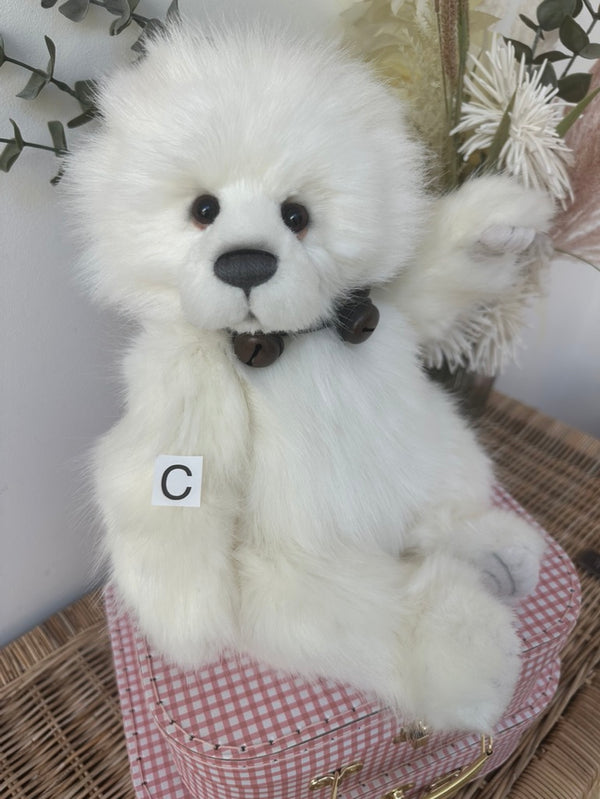 Daria Charlie Bears Plush Collection Polar Bear Teddy Bear
