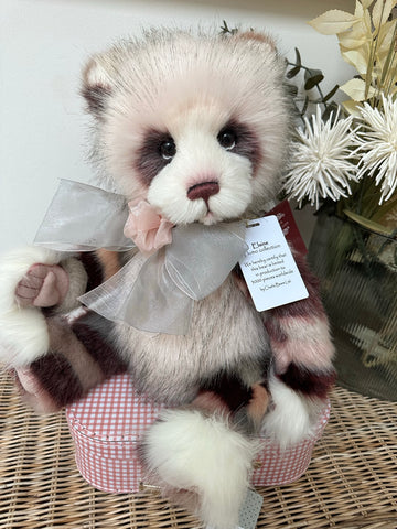 Elaine Charlie Bears Collectable Plumo Plush & Mohair Teddy Bear